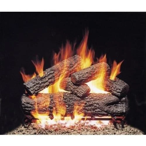 Real Fyre 24-in Post Oak Vented Logs Only No Burner - PO-24 1 Real Fyre 24-in Post Oak Vented Logs Only No Burner - PO-24