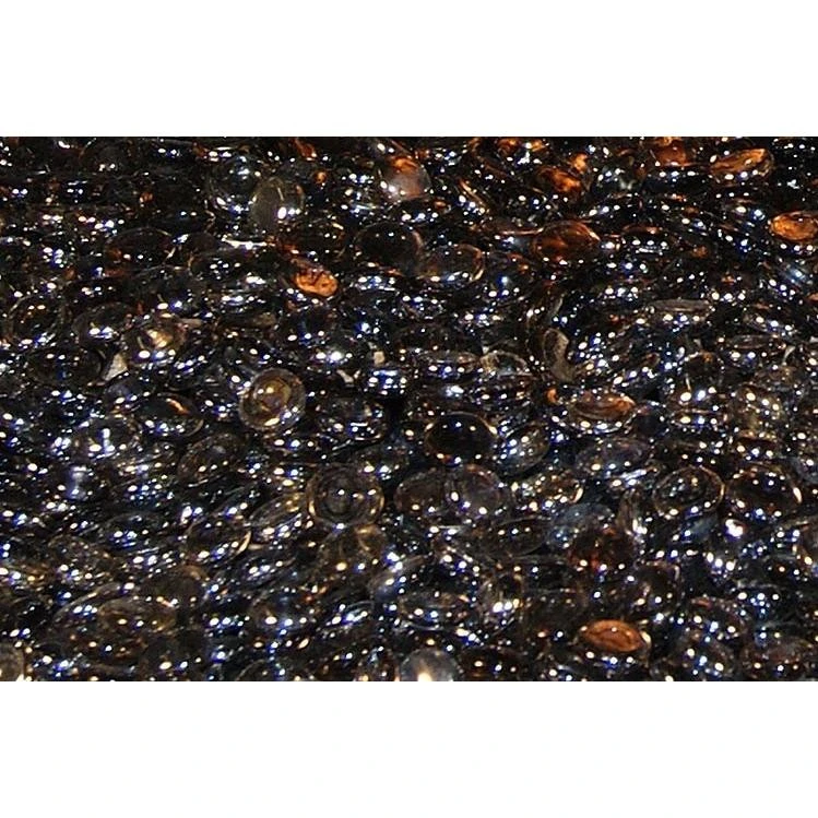 American Fyre Black Granite Glass Gems | 10 Lbs 1 American Fyre Black Granite Glass Gems | 10 Lbs