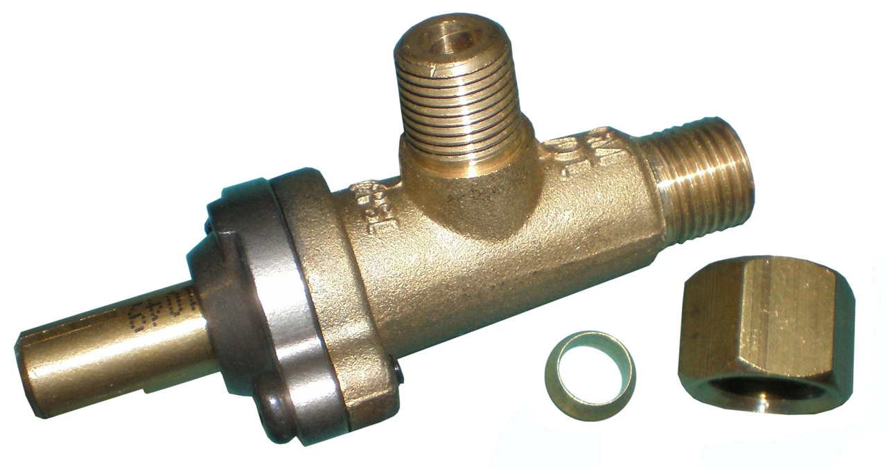 Broilmaster, Charmglow Brass Compression Fitting Valve - 36900 1 Broilmaster, Charmglow Brass Compression Fitting Valve - 36900