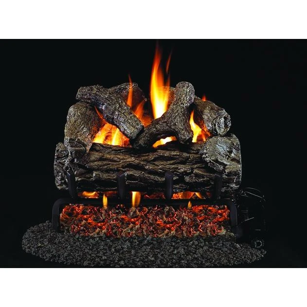 Real Fyre 18" Split Oak Designer Plus Log Set, G4 Burner 1 Real Fyre 18" Split Oak Designer Plus Log Set, G4 Burner