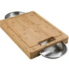 Napoleon PRO Cutting Board With Stainless Steel Bowls - 70012