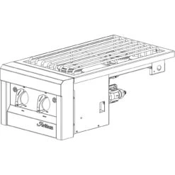 Artisan Built-in Double Side Burner - ARTP-SB2 -Backyard BBQ Deals Store Artisan Double Side Burner Drawing 91336.1650038588.1500.1500