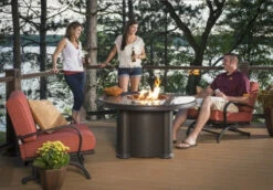 Outdoor Greatroom 48" Grand Colonial Dining Table - Chat Height