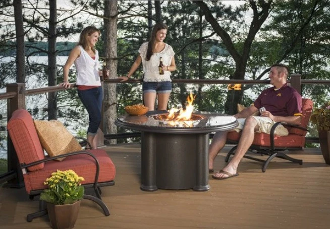 Outdoor Greatroom 48" Grand Colonial Dining Table - Chat Height 1 Outdoor Greatroom 48" Grand Colonial Dining Table - Chat Height