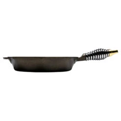 Finex 10" Cast Iron Skillet - No Lid -Backyard BBQ Deals Store Finex skillet 10 side 05615.1559682620.1500.1500
