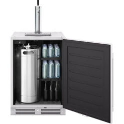 Zephyr Presrv 24" Outdoor Kegerator & Beverage Cooler - PRKB24C01AS-OD -Backyard BBQ Deals Store Keg 5 80695.1689790091.1500.1500