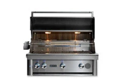 Lynx 36" Smart Built In Grill - SMART36 -Backyard BBQ Deals Store Lynx SMART36 Lid Open 95602.1625060439.1500.1500