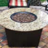 Firetainment Santiago 42" Round Fire Pit Grilling Table