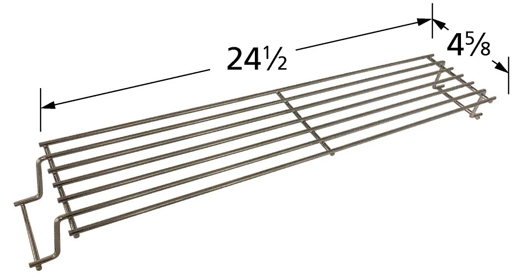 24 1/2 X 4 5/8, Weber Spirit Aftermarket Warming Rack - 07641 1 24 1/2 X 4 5/8, Weber Spirit Aftermarket Warming Rack - 07641