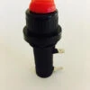 Weber Red Button Round 2-Connector Ignition Switch - 42053