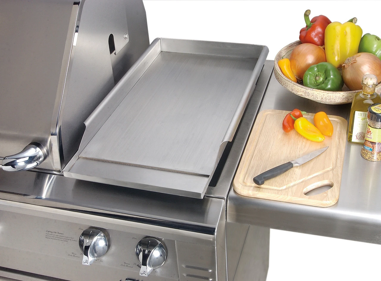 Alfresco Commercial Griddle For Grill 1 Alfresco Commercial Griddle For Grill