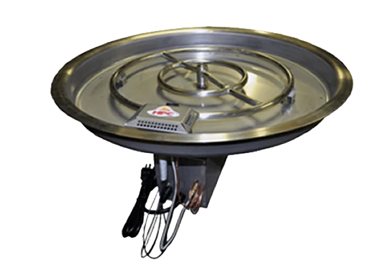 TEC 37-in Drop In Complete Stainless Steel Pit Kit | NG 1 TEC 37-in Drop In Complete Stainless Steel Pit Kit | NG