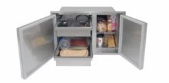 Alfresco 30" Low Profile Dry Storage Pantry | 21" Height - AXEDSP-30L