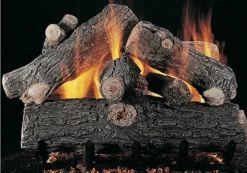 Rasmussen 36" Prestige Oak Single Face Gas Logs Only