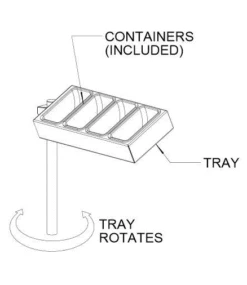 Alfresco Condiment Tray For Bartending Station - CT -Backyard BBQ Deals Store web condiment tray 50169.1477028437.1500.1500