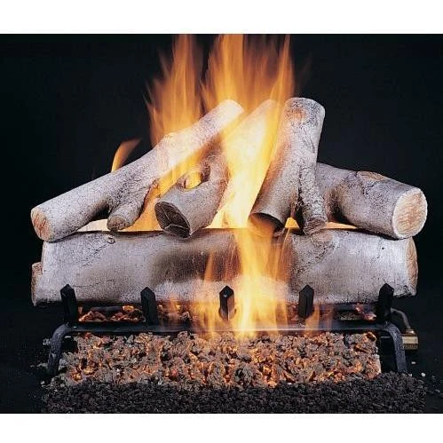 Rasmussen 20" Birch Firepit Logs Set, 10-Piece 1 Rasmussen 20" Birch Firepit Logs Set, 10-Piece